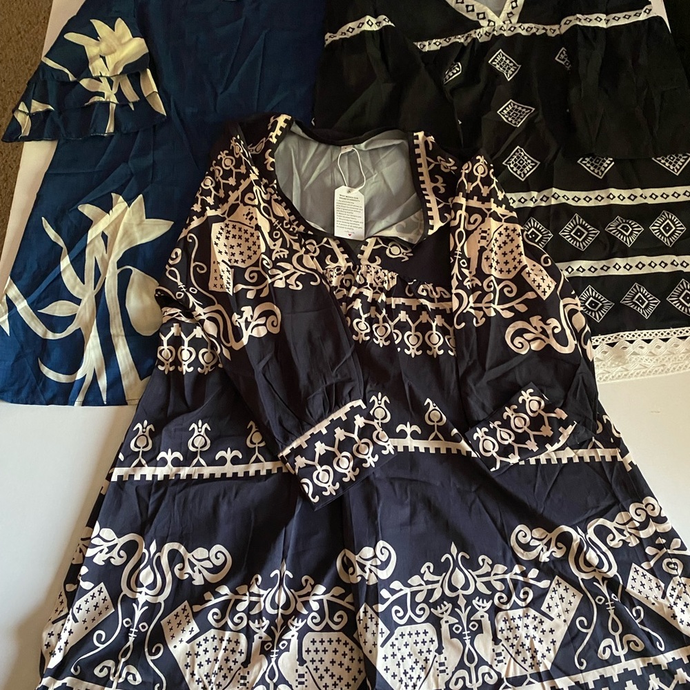 Women’s A line Dresses (set of three)